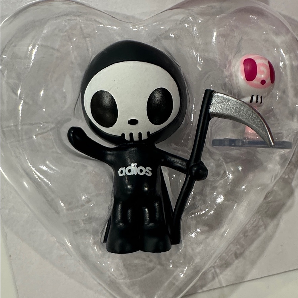 Tokidoki ADIOS Pink Heart Mystery Pack Series 1 Skeleton Collectible Mini